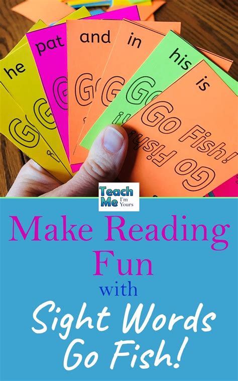 Go Fish!: A Kindergarten Sight Words Game .